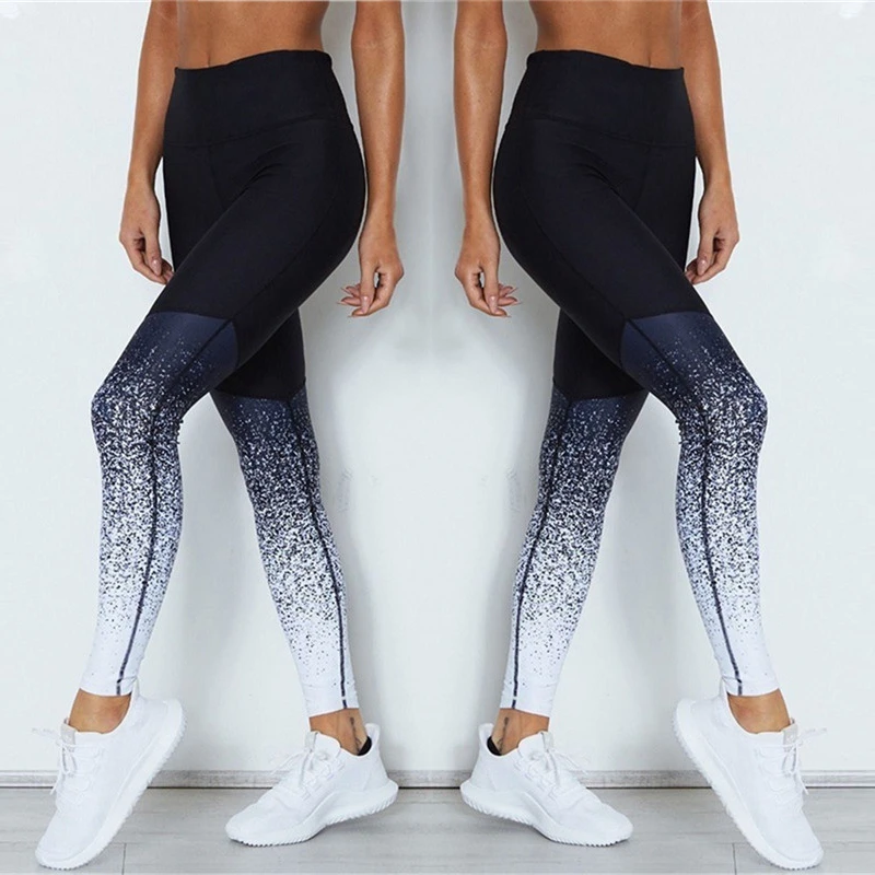 Принт Flect эластичные спортивные Легинсы Для женщин Высокая Талия Леггинсы для