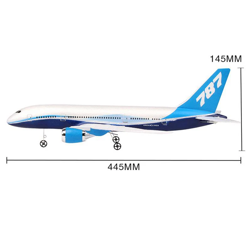 Diy Epp Rc Дрон Боинг 787 B787 самолет модель самолета с неподвижным крылом детские