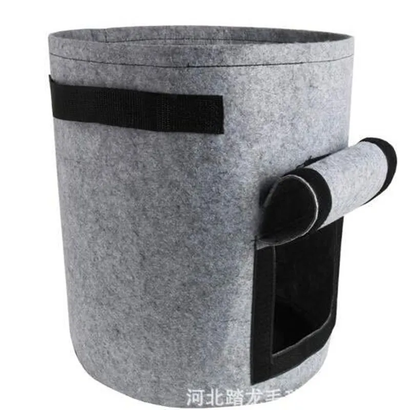 

Plant Growth Bags Grow Potato Vegetable Planting Seedling Pots Grey