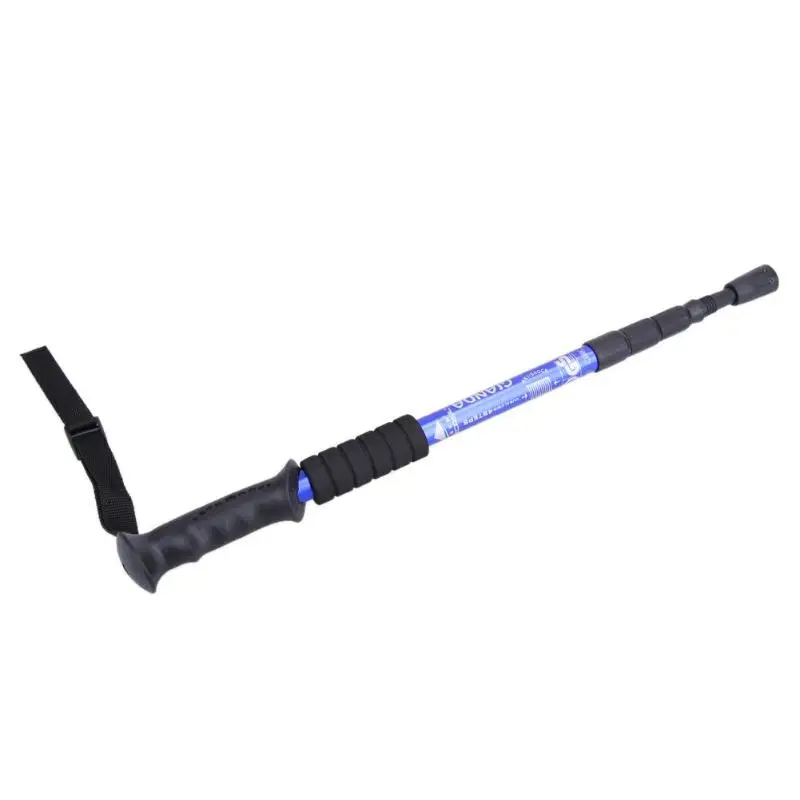 Походные прогулки треккинговые трости ультралегкие 4-секционные регулируемые |