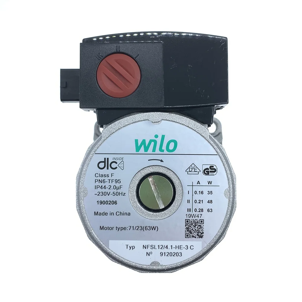 Часть газового бойлера двигатель насоса циркуляции воды для Wilo NFSL12/4 1 HE 3 C|Детали