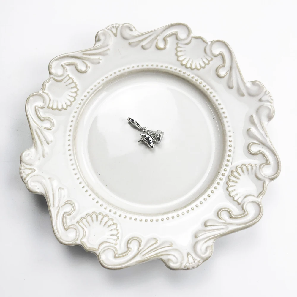 Подвеска в виде единорога лошади сердца крыла хорошие ювелирные изделия