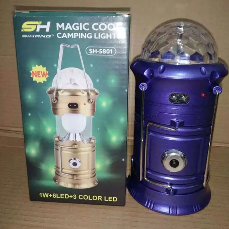 

Hot Sale 3-in-1 Portable Rechargeable Stage Light Flashlight Flame Effect Lamp Tent Lights N66