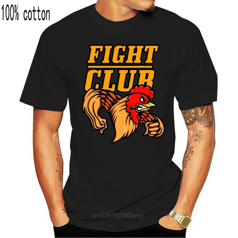 

New Fight Club Rooster With A Toothpick In His Beak Cock Fighting Tshirt Tops Tee Shirt