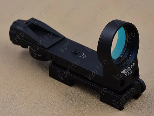 Охота 1x четыре красные точки прицел 20 мм Пикатинни Крепление M2832|dot sight scope|red dot