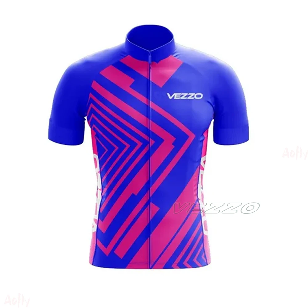 

Men's And Women's Cycling Wear Vezzo 2021 Short-Sleeved Ropa Ciclismo Summer Cycling Wear Triathlon Cycling Uniform Uniform Set