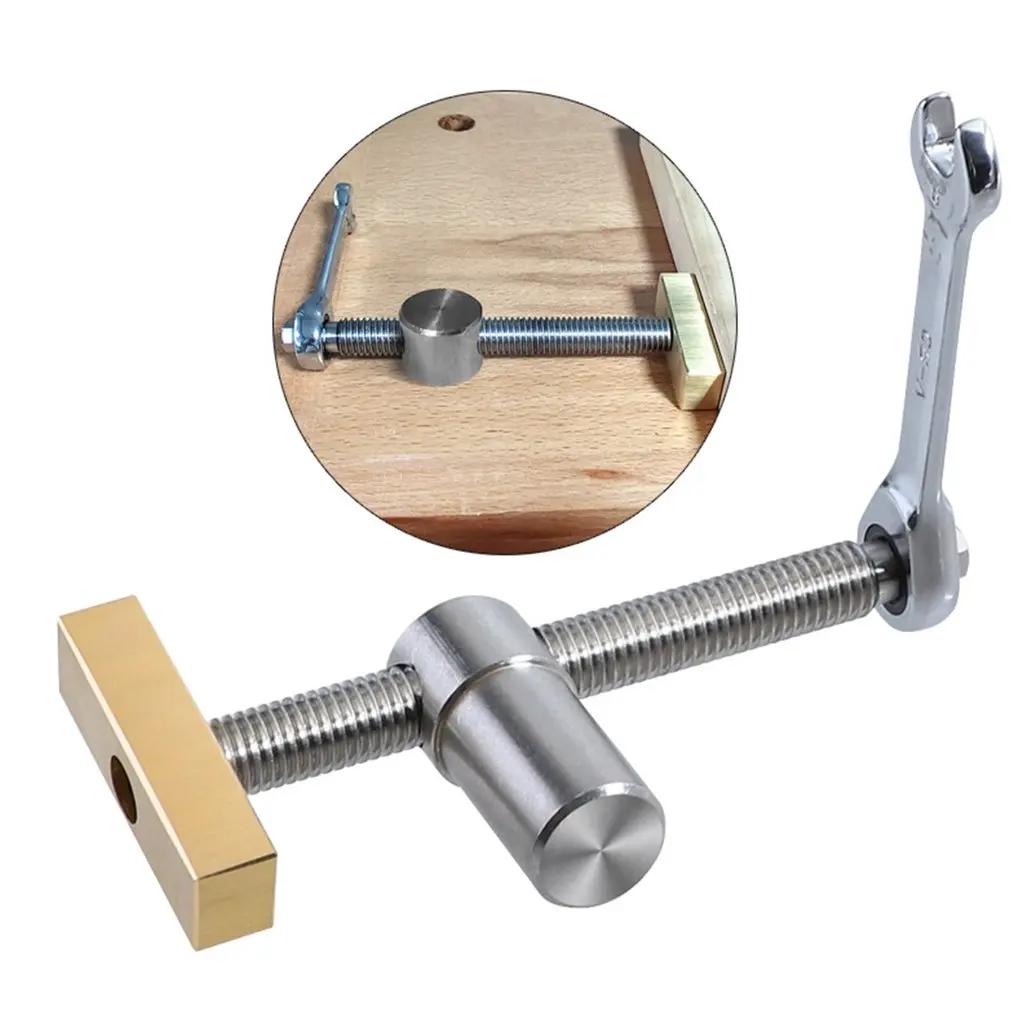 

Настольные тиски для деревообработки, Настольный зажим, зажим с быстрой фиксацией, латунный зажим, фиксаторы для отверстий 20 мм, столярные и...