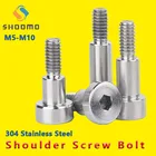 Шестигранная розетка штекер плечевой винт контурный плечевой болт шапочка головка плечевой ролик болт из нержавеющей стали 304