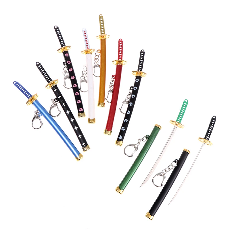 

Sword Keychain Buckle With Toolholder Scabbard Katana Sabre Car Key Chains Gift Keyrings
