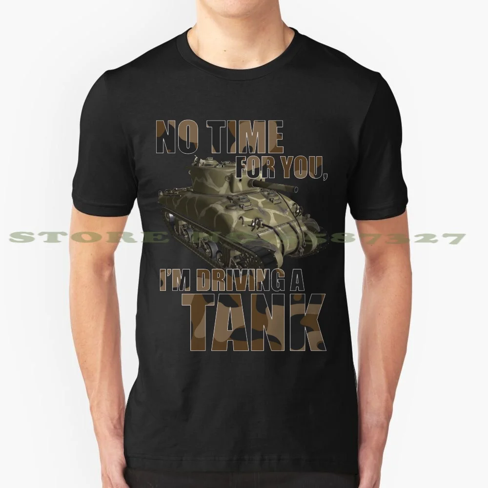 Крутой дизайн модная футболка танки M4 Sherman Wot World Of Tanks Guns Gun | Мужская одежда