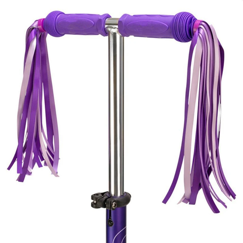 

Children Bike Handlebar Tassels Streamers Scooter Handlebar Mountain Bike Grip Handlebar Streamers