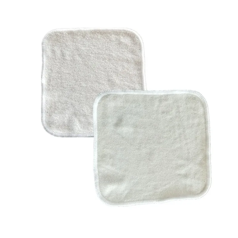 Organic Reusable Hemp Cotton Baby Cloth Wipes Washable Reusable Natural Wipes, 20cmx20cm, 1 layer,Pack of 500pcs Cloth Wipes