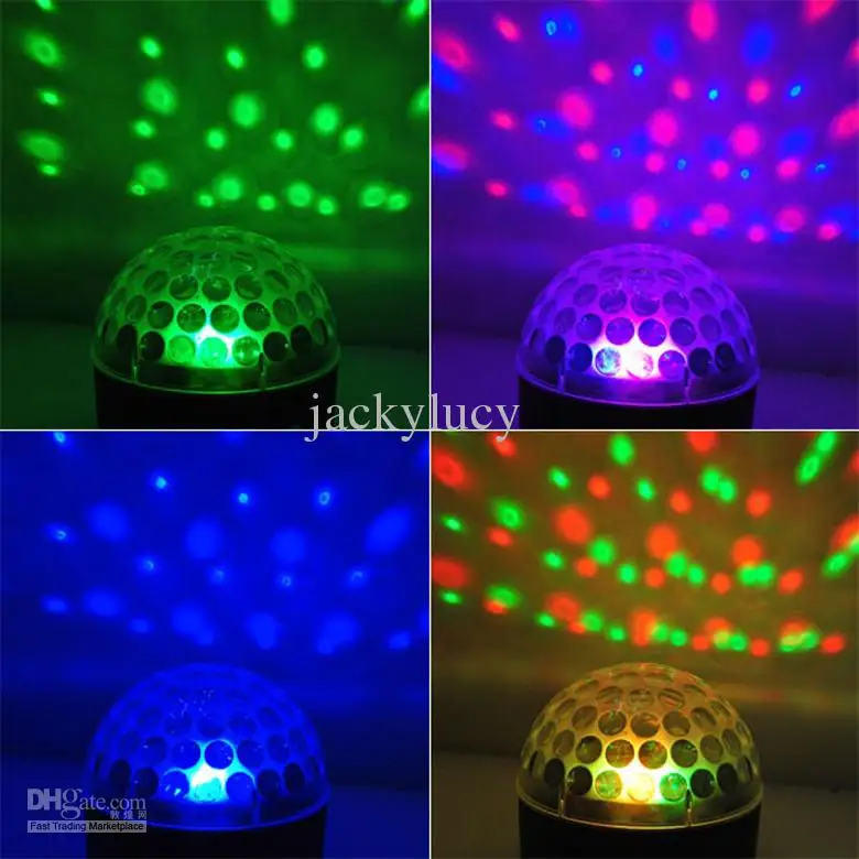 

NEW Arrival LED Crystal Ball Magic LED Effect Light DMX DJ Stage Lighting 1pcs free shipping