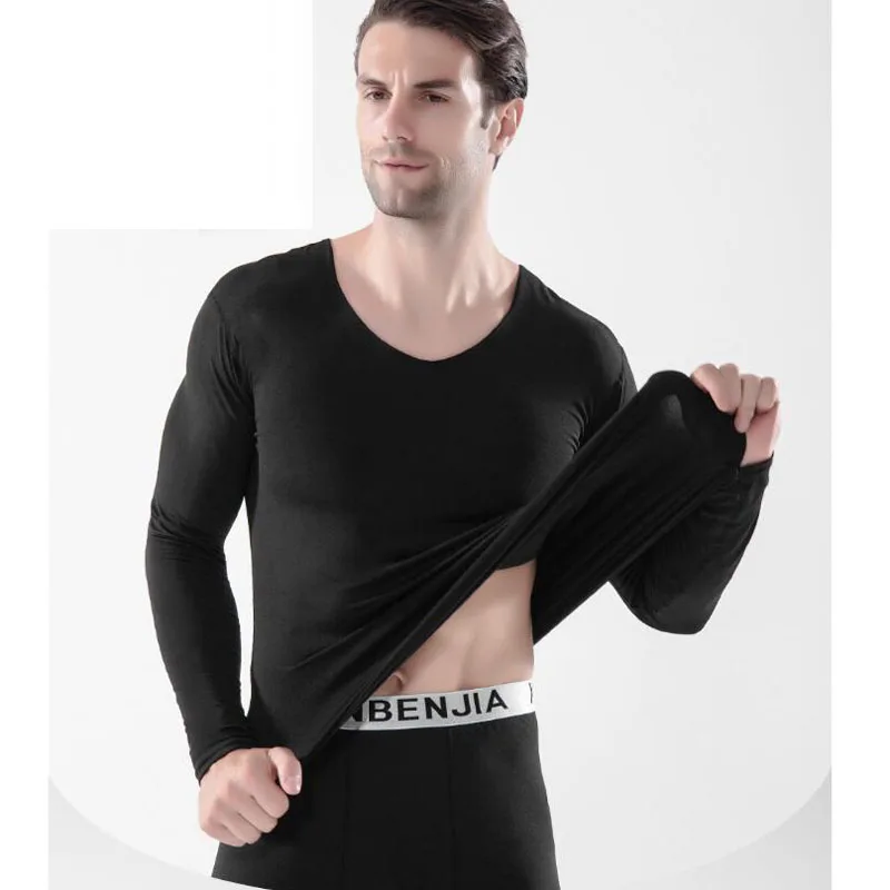 Новый стиль кальсоны мужские Модальные тонкое термобелье v образный вырез