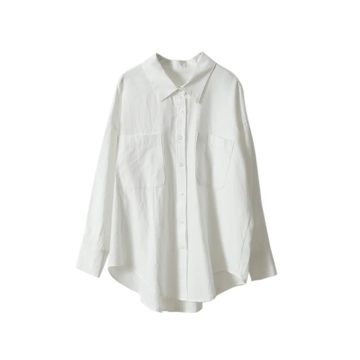 2020 Autumn Cotton White Blouse Korean Long Sleeve Womens And Blouses Women Shirts Blusas Roupa Feminina Tops
