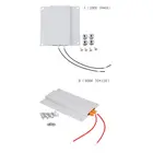 Алюминиевый светодиодный Съемник переменного тока 220 В, нагревательная пластина PTC, чип для пайки, удаление сварки, BGA, паяльная станция, разделенная пластина K9FA