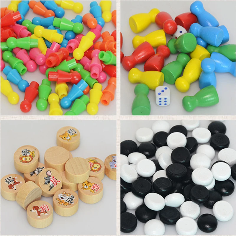 5 в 1 деревянные шахматы деревянная настольная игра полет Дети Классический