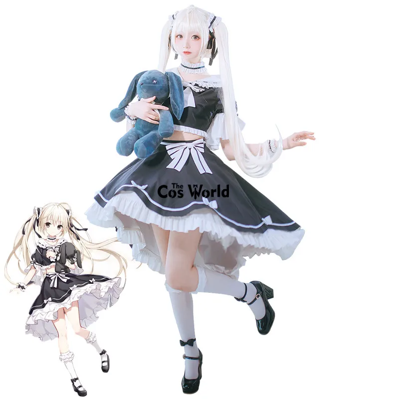 Yosuga не Сора Касугано В Стиле Лолита Платье наряд-Униформа аниме Костюмы для
