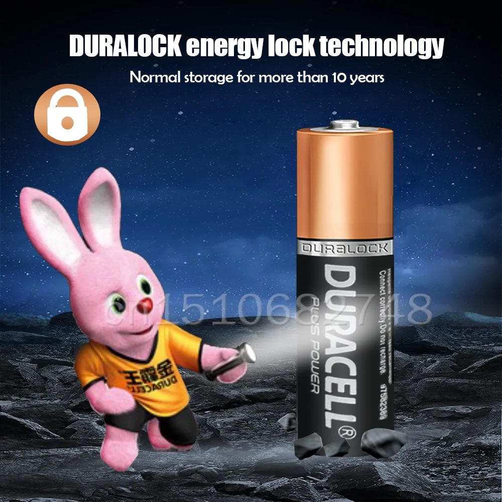 8 шт. оригинальный DURACELL 1 5 V AA Щелочная Батарея LR6 для игрушка дистанционного