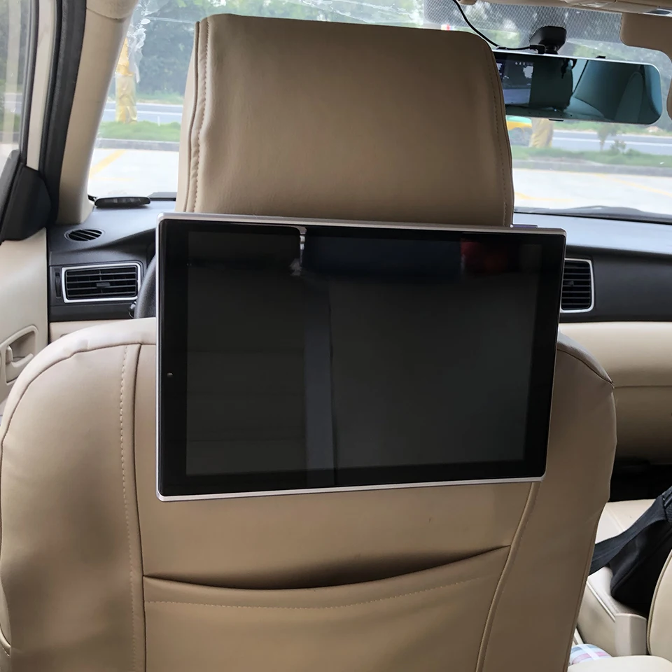 

11.8 Inch Car Entertainment System Video Player Daul Screen Android 7.1 Headrest With Monitor For Peugeot Auto TV Screen 2PCS