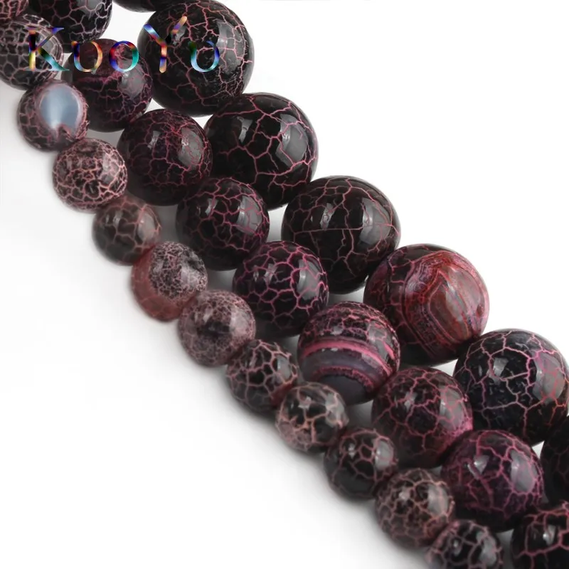 Натуральный камень темно-красный треснувший Dream Fire Агаты &quotвены дракона&quot Оникс