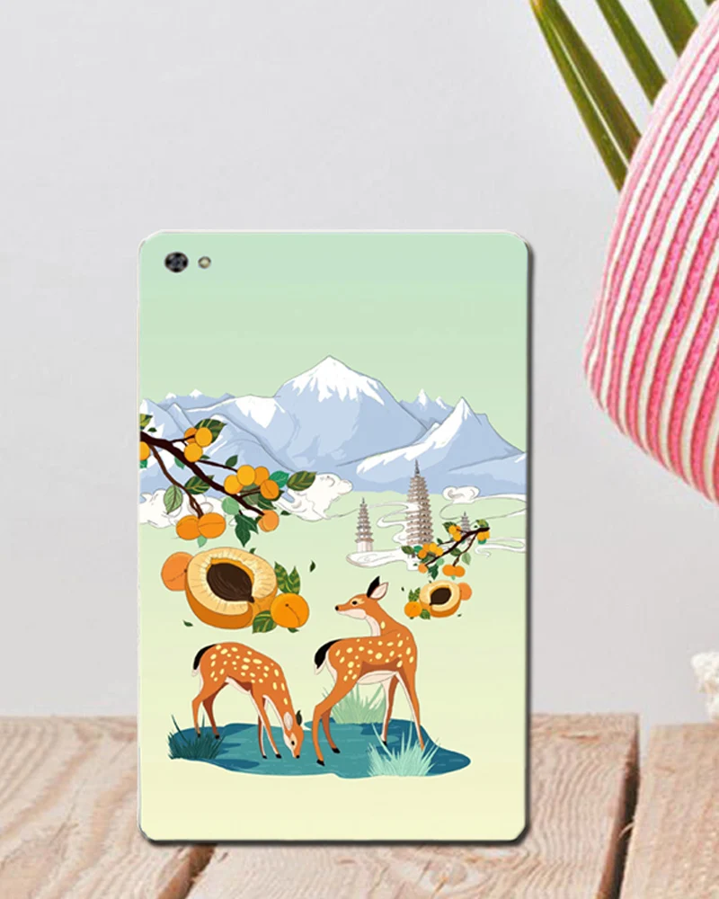 G5 er lu yin shui Цвет окрашенные планшеты чехол для samsung Galaxy Tab S2 9,7 4G SM-T815C Tab A 9,7 SM-T550 T555 Tab4 10,1 SM-T530 T531 силиконовый чехол - Цвет: G5 er lu yin shui