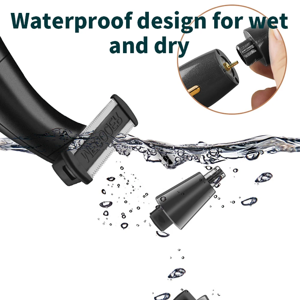 Эпилятор Три в одном Женский Триммер для бровей набор стрижки волос носу