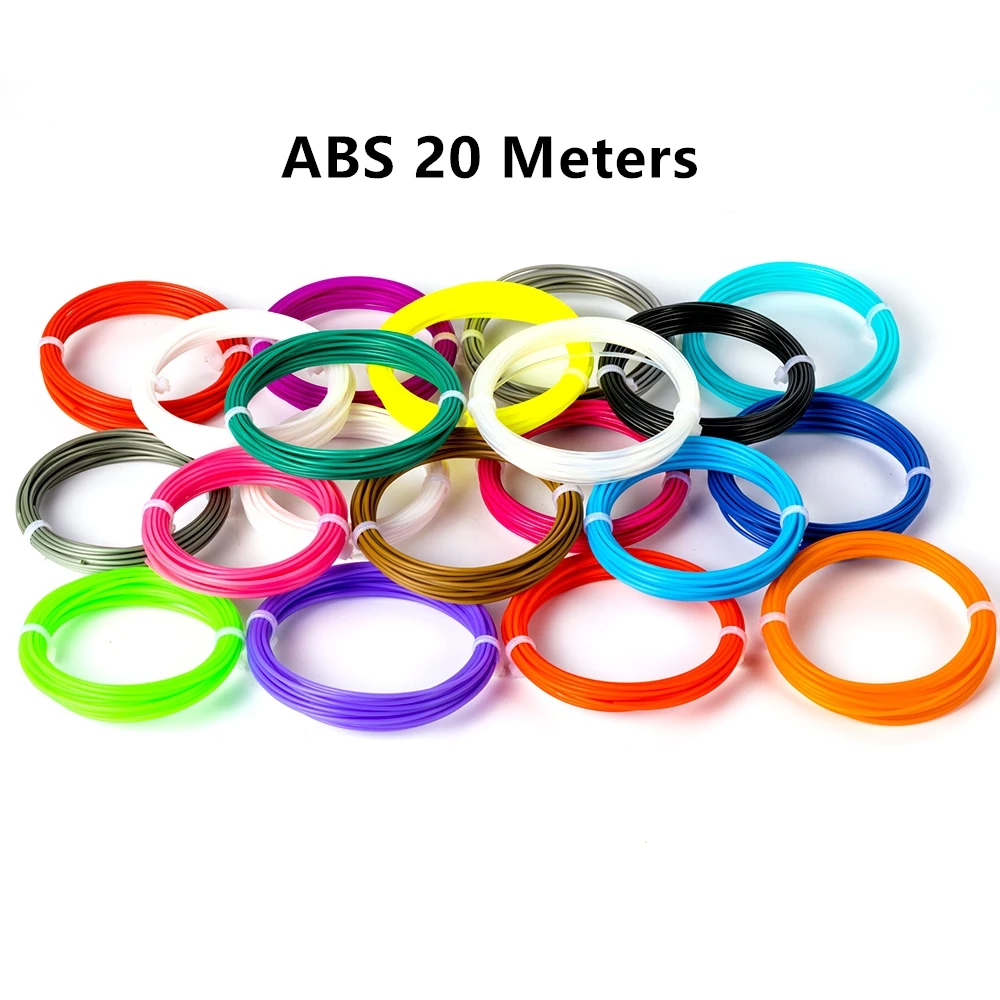 3d ручка с нитью из АБС пластика 1 75 мм 20 м|Материалы для 3D-печати| |