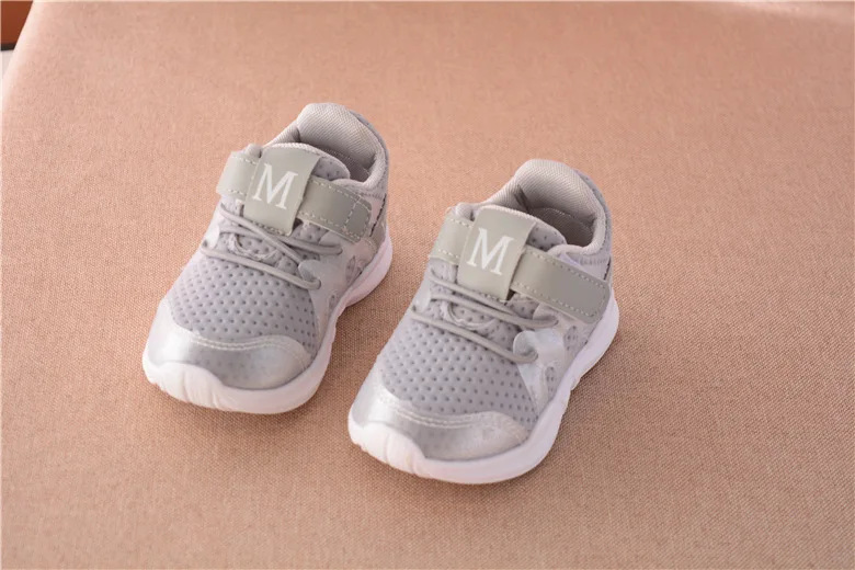 autumn new fashionable net breathable pink leisure sports running shoes for girls white shoes for boys brand kids shoes