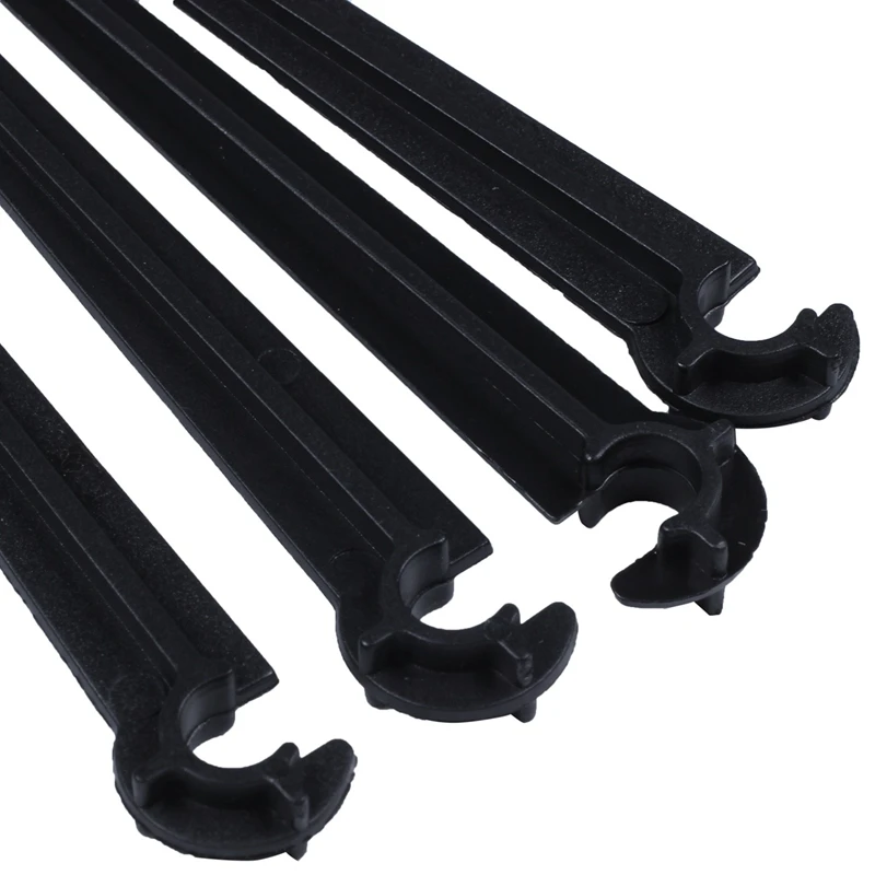 

50Pcs C-Shaped Garden 4 / 7mm Drip Irrigation Pipe Bracket & 1x 50M Watering Tubing Hose Pipe 4/7mm Hose Drip
