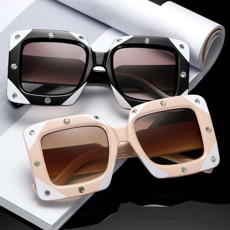Новое поступление 2019 дизайнерские модные солнцезащитные очки искусственные