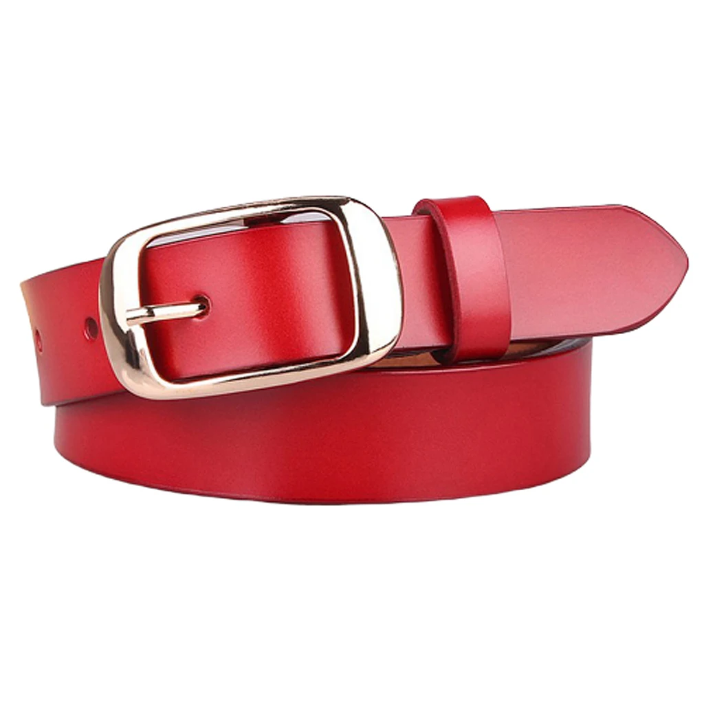 

Регулируемый кожаный пояс Pin пояс с пряжкой для джинсов 1,1 "Ширина для Для женщин