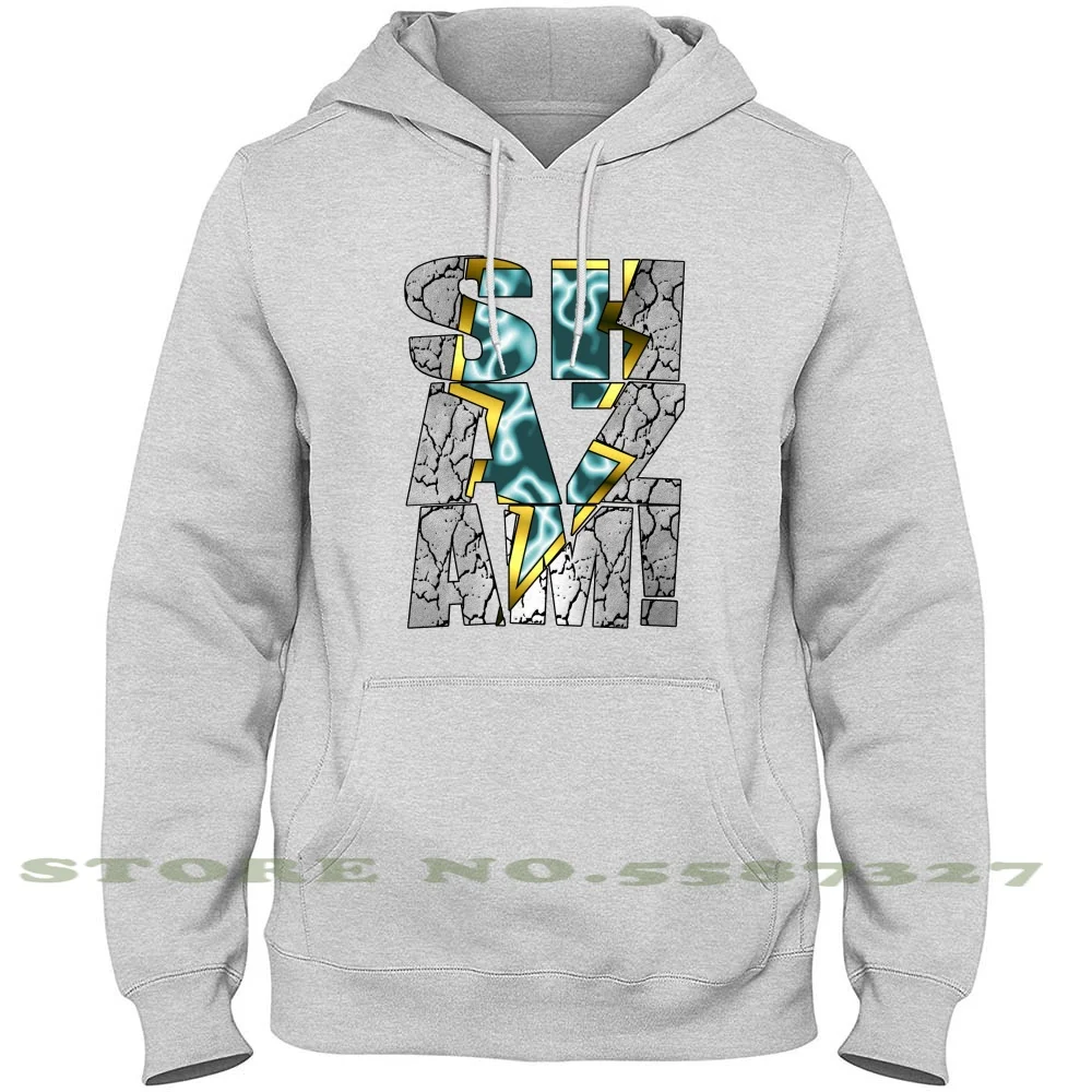 

Shazam! Lightning Strike Hoodies Sweatshirt For Men Women Shazam Captain Logo Dc Comics Lightning Super Hero