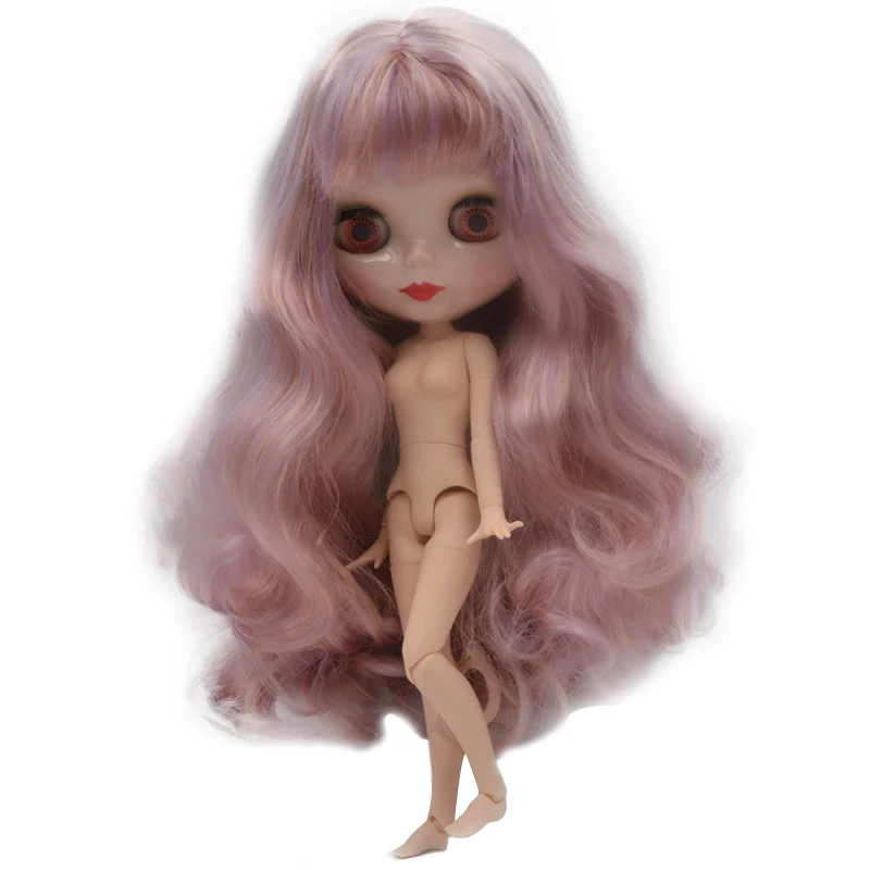 Заводская кукла Neo Blyth, матовое лицо, 1/6 BJD, шарнирная кукла Blyth, куклы для девочек, игрушки для новорожденных детей 8 - Цвет: NO.32
