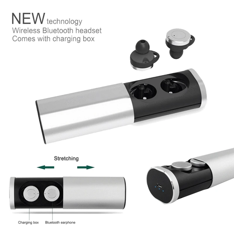 B1 TWS наушники-вкладыши Bluetooth гарнитура HD стерео Беспроводной бинауральные