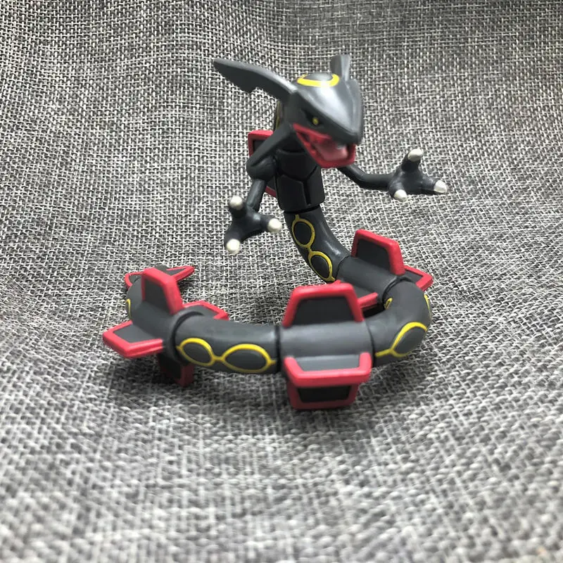 Аниме фигурки героев мультфильмов Rayquaza большого размера коллекционные модели