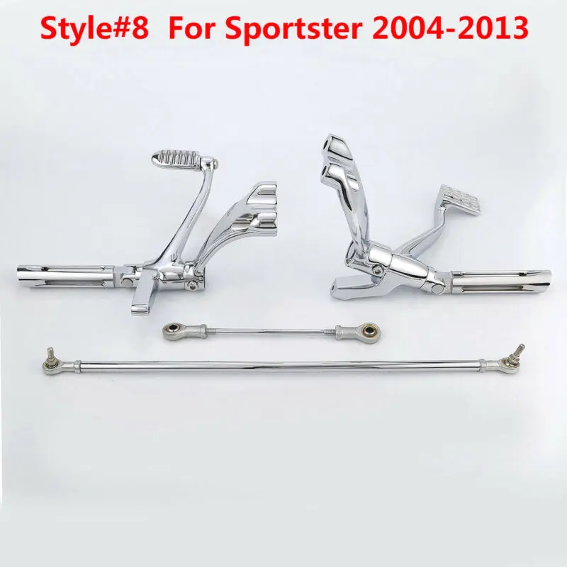 

Motorcycle Forward Control Pegs Linkages For Harley Sportster XL 883 1200 91-03 04-13 14-20