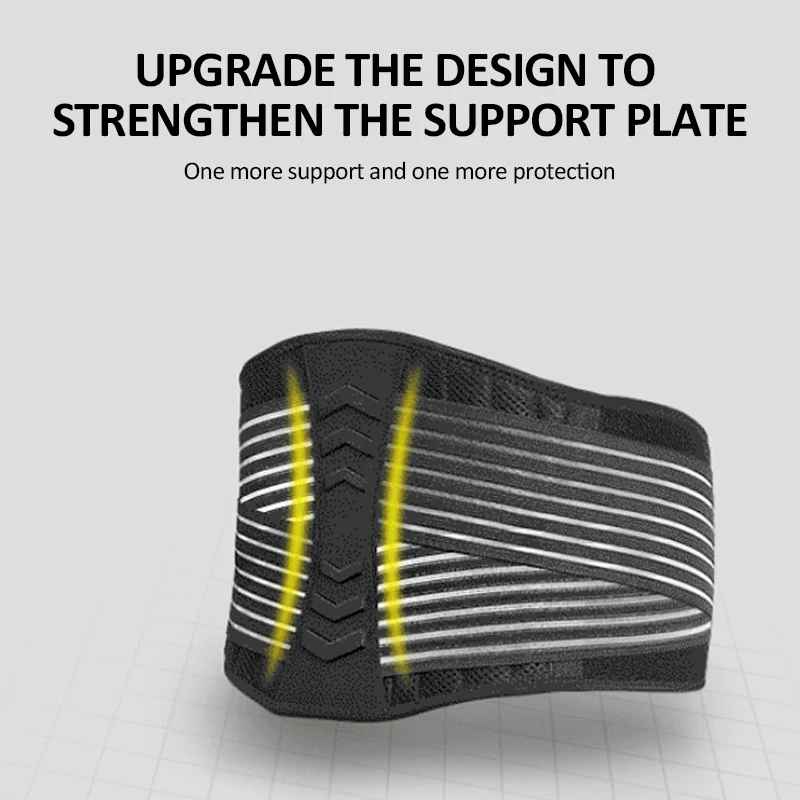 Унисекс поддержка ремень для защиты талии задний компрессионные пружины