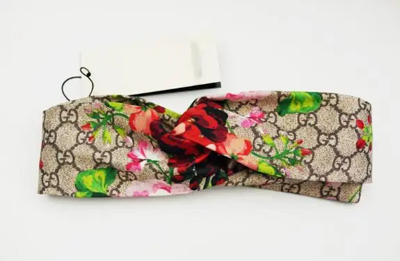 

Women Headband Twist Turban Floral Print Girl dragonfly butterflies hummingbirds Silk Satin Hair Accessories Elastic Head band