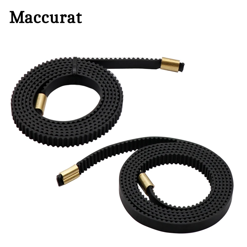 Ender3 Ender5 Cr10 X + Y ось синхронного ремня с Медь Пряжка Gt2 6mm 765 720 мм зубчатый ремень