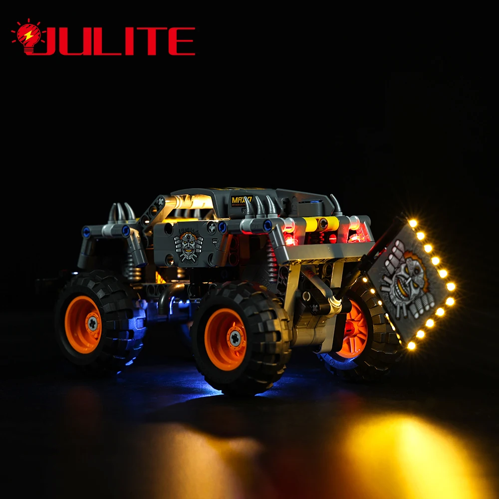 

Led Light Kit For 42119 Monster Truck Jam Max-D Car Building Blocks DIY Toys Set (Not Included Building Blocks)