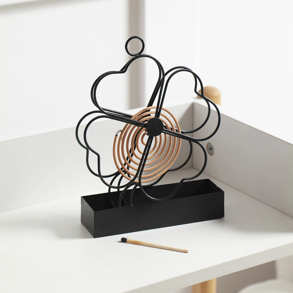Держатель для противомоскитной спирали в скандинавском стиле железная стойка