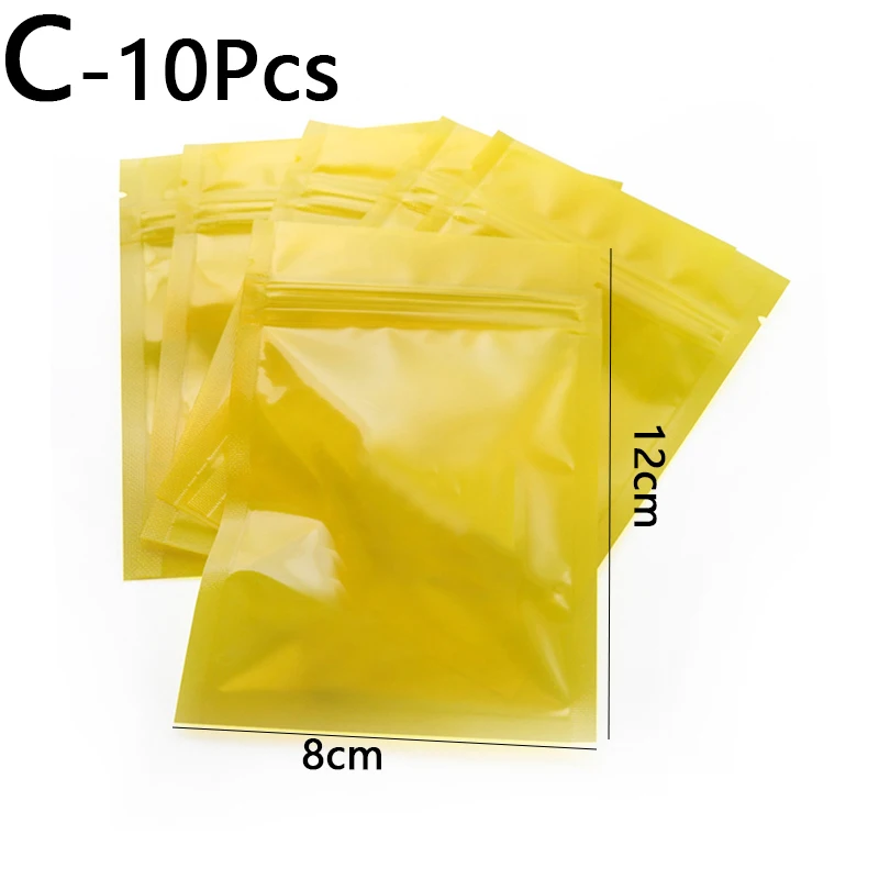 

Colorful Transparent Plastic Zip Package Clear Zip Lock Ziplock Storage Bags Small Jewelry Packing Reclosable Poly Bag
