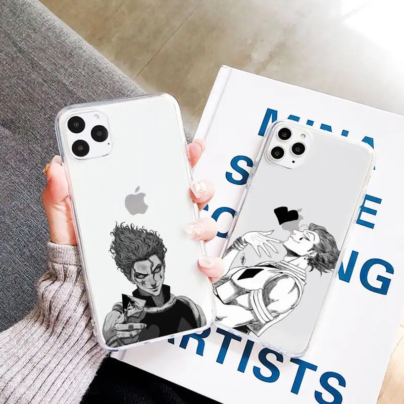 

hunter x hunter Phone Case Transparent Clear for iPhone 11 12 mini pro XS MAX 7 8 6 6S Plus X 5S SE 2020 XR