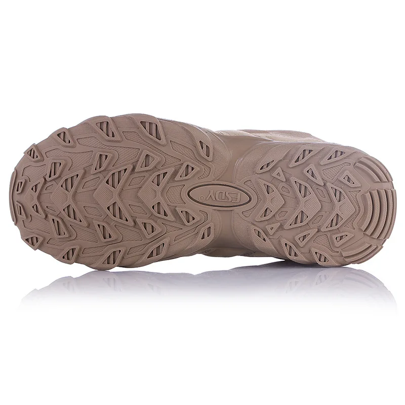 Летние тактические ботинки 2017 Мужская дышащая защитная обувь для пустыни