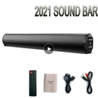 Беспроводная звуковая панель Bluetooth 5,0, мощная Проводная звуковая панель для ПК, кинотеатра, динамика