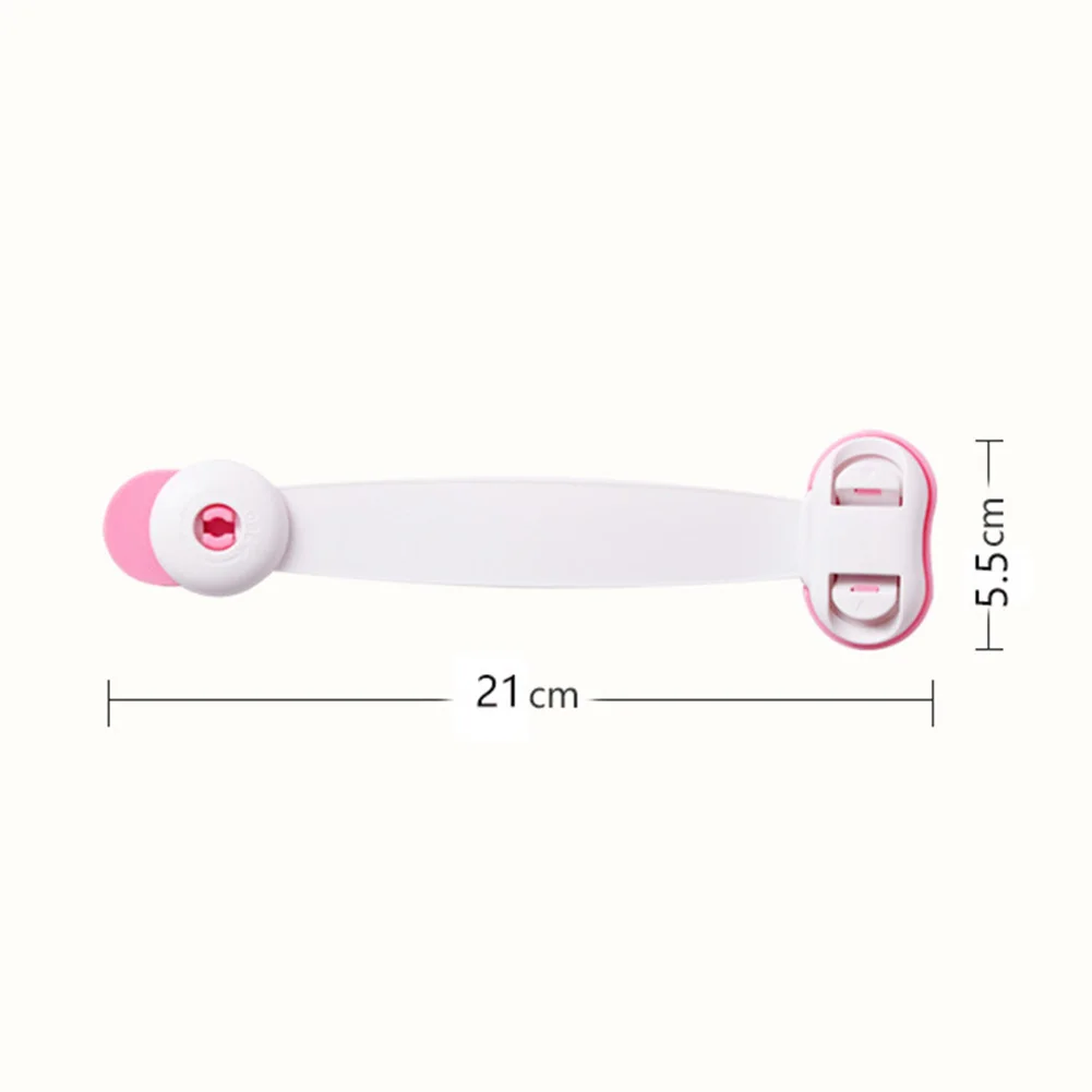

Kids Multifunctional Safety Plastic Lock Drawer Door Cupboard Locks Strap Cabinet Toilet Safety Lock Infant Baby Protect Durable