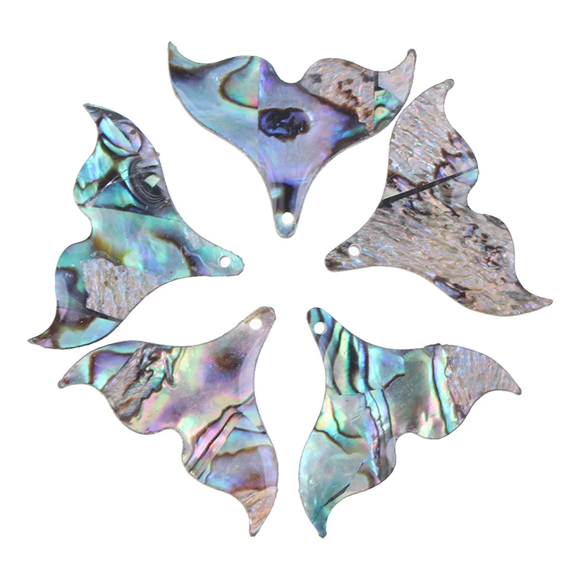 

5 шт., натуральный Абалон, ракушка, фасона «рыбий хвост» подвески из перламутровых раковин для бижутерии, материал для Рукоделия 25*20 мм рыбий ...