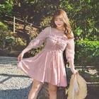 Женский слитный купальник, купальники для похудения, пуш-ап, с открытыми плечами, размера плюс, черный, розовый цвет, пляжная одежда