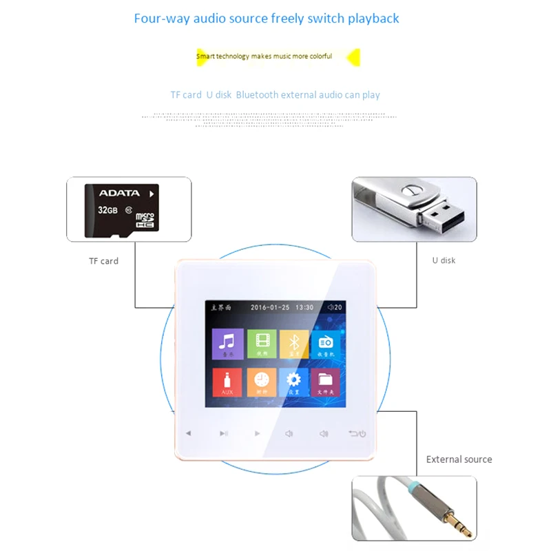 Bluetooth Smart Control музыкальная система потолочные модули динамиков домашняя